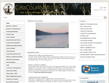 Tablet Screenshot of casscountymi.org
